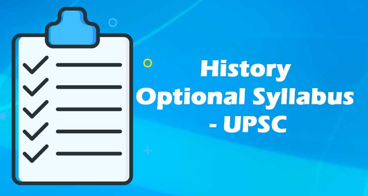 History-optional-syllabus