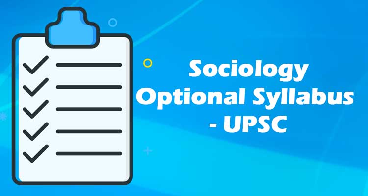 Sociology-Optional-syllabus